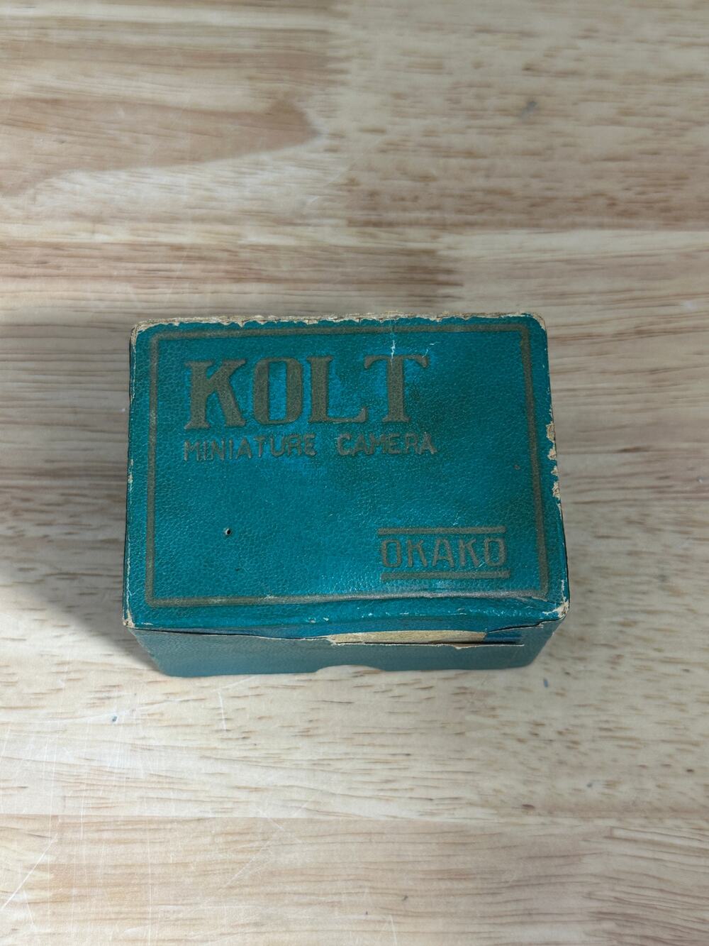 Kolt Miniature Camera Okako With Box And Case